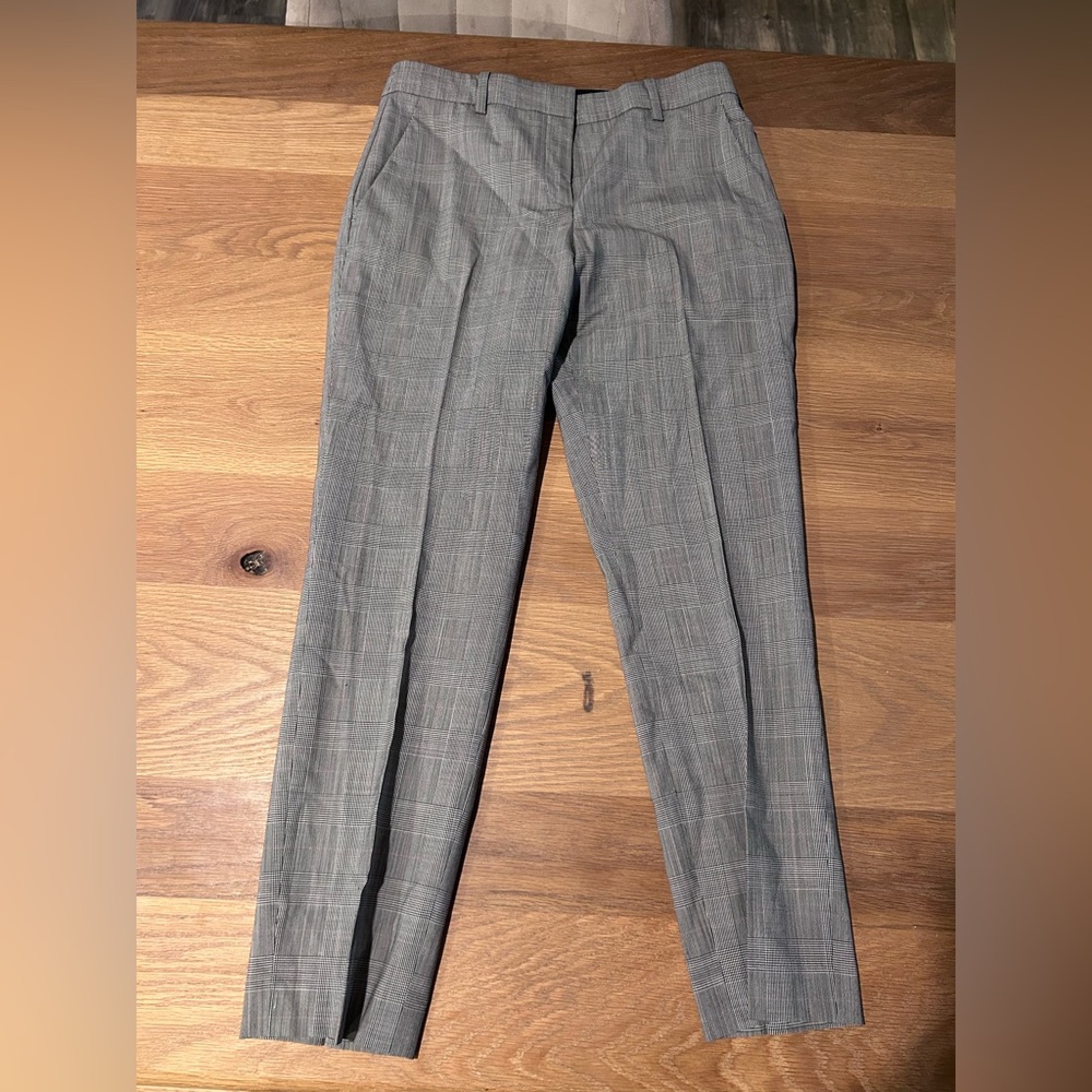 Theory Black and Gray Trousers